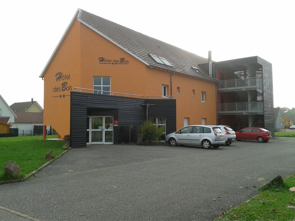 Hotel Des Bois Seltz Exterior foto